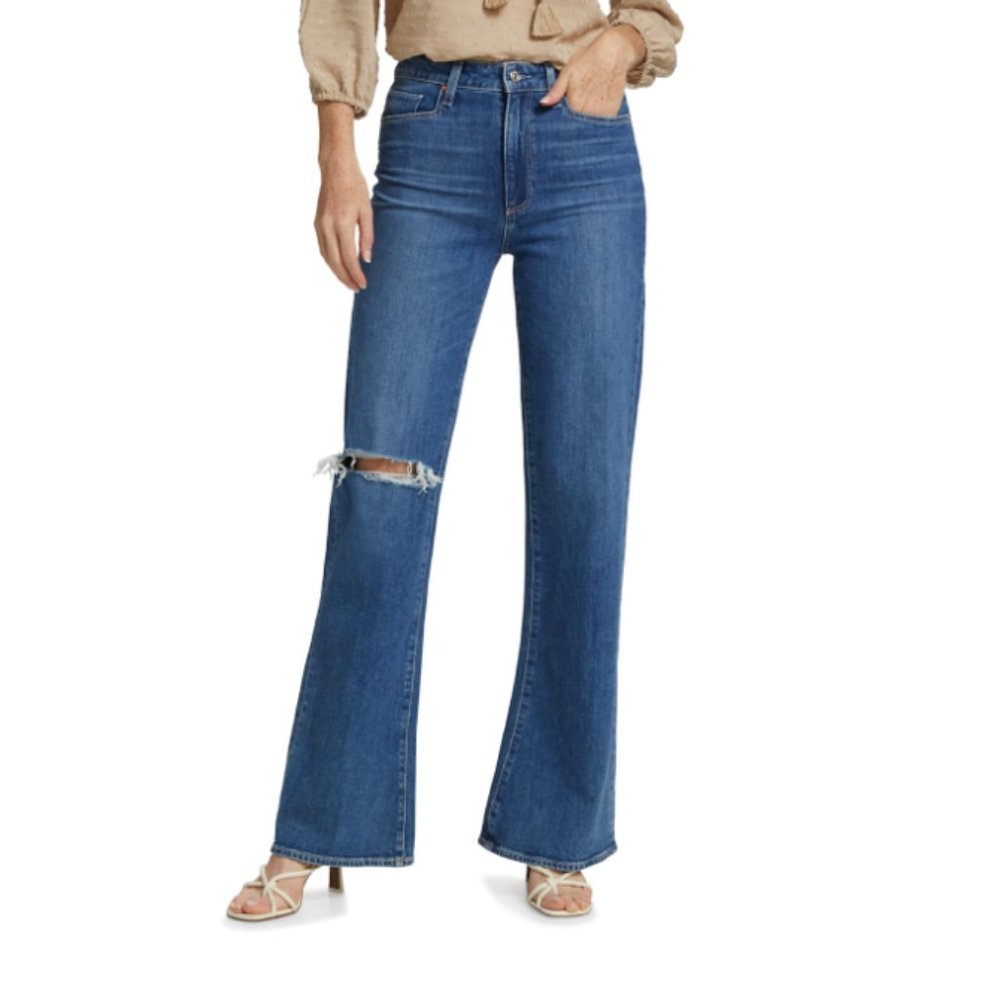 PAIGE Leenah High-Rise Flare Jeans